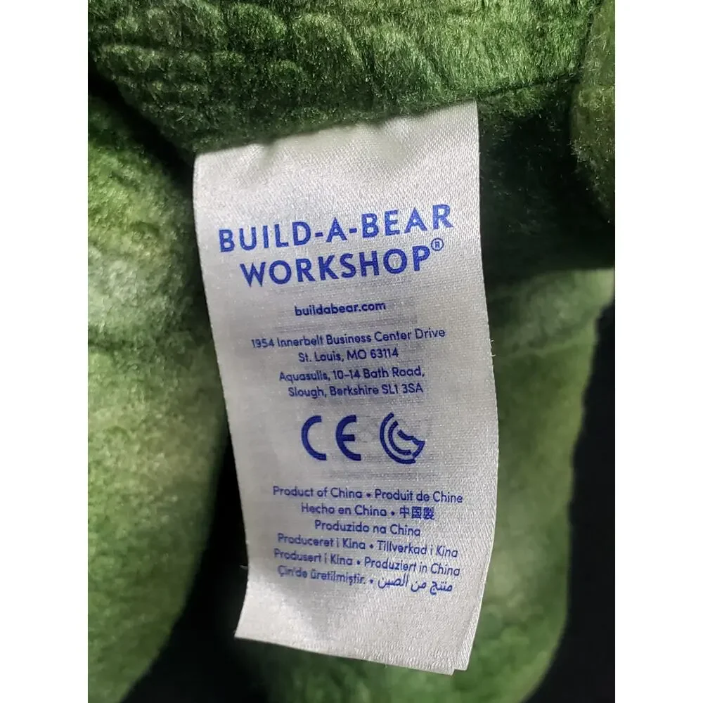 Build A Bear Green T Rex Tyrannosaurus King Dinosaur Plush Stuffed Animal BABW - Picture 7 of 9